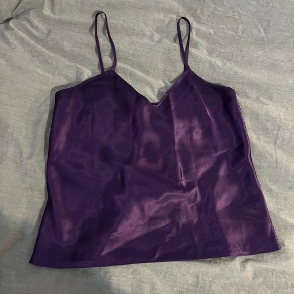 Vintage La Vie En Rose Satin Camisole - Picture 2 of 5